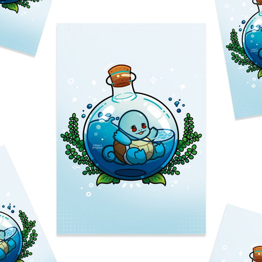 Squirtle art print