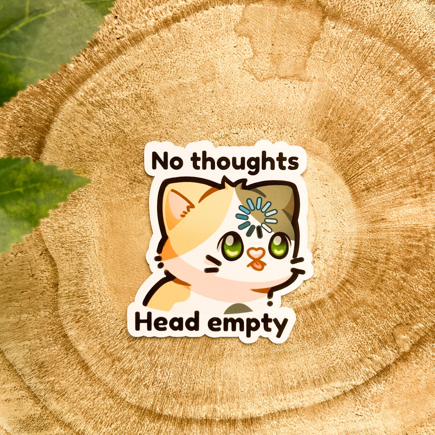 Head empty sticker