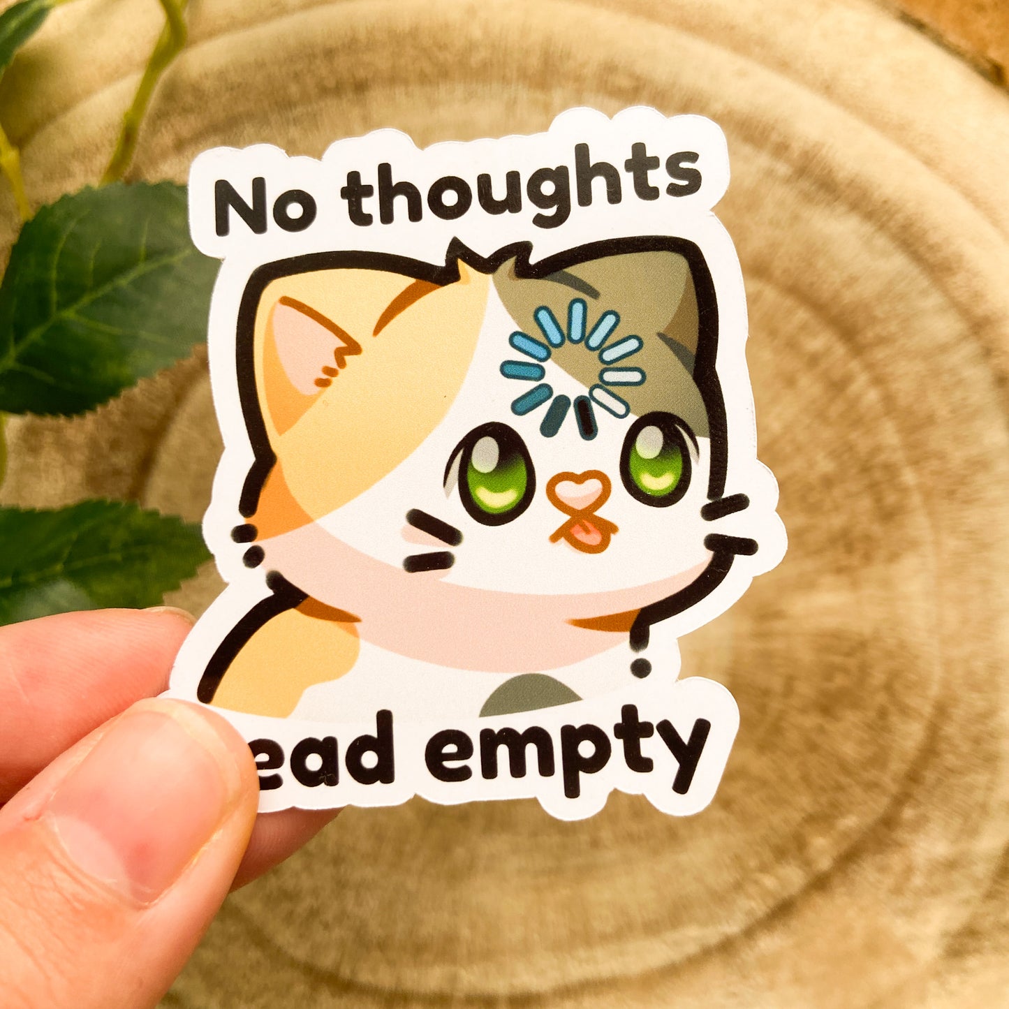 Head empty sticker