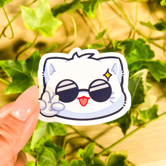 Gojo cat sticker