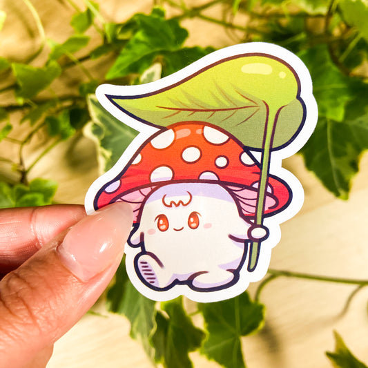 José - Cute mushroom glossy sticker